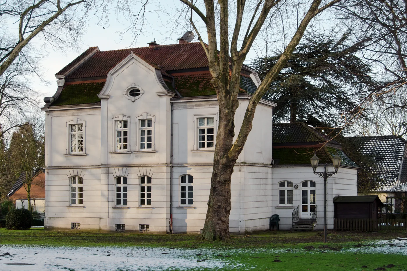 Das Alte Pastorat in Duisburg-Friemersheim im Bezirk Rheinhausen.